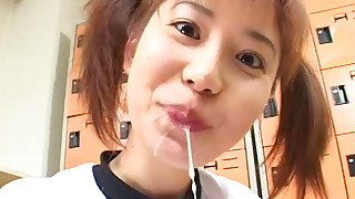 Japanese Cum Swallowing Porn - Cum swallowing Porn Videos