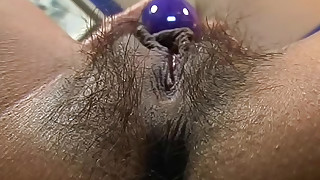 asian cumshot doggy style hairy hardcore milf pussy small tits toys